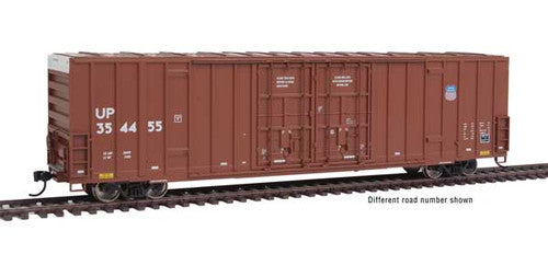 HO Scale Walthers 910 - 3029 60 - Foot High Cube Plate F Boxcar of Union Pacific Railroad, Featuring Unique Road Number #354969