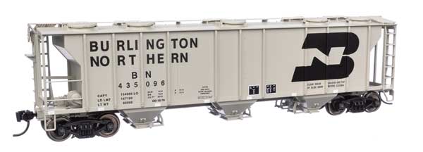 Walthers 910-7043 HO Scale 50' PS-2 Covered Hopper BN Burlington Northern #435096