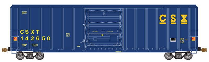 ATLAS HO Scale FMC 5347 SD Boxcar CSX CSXT #142650