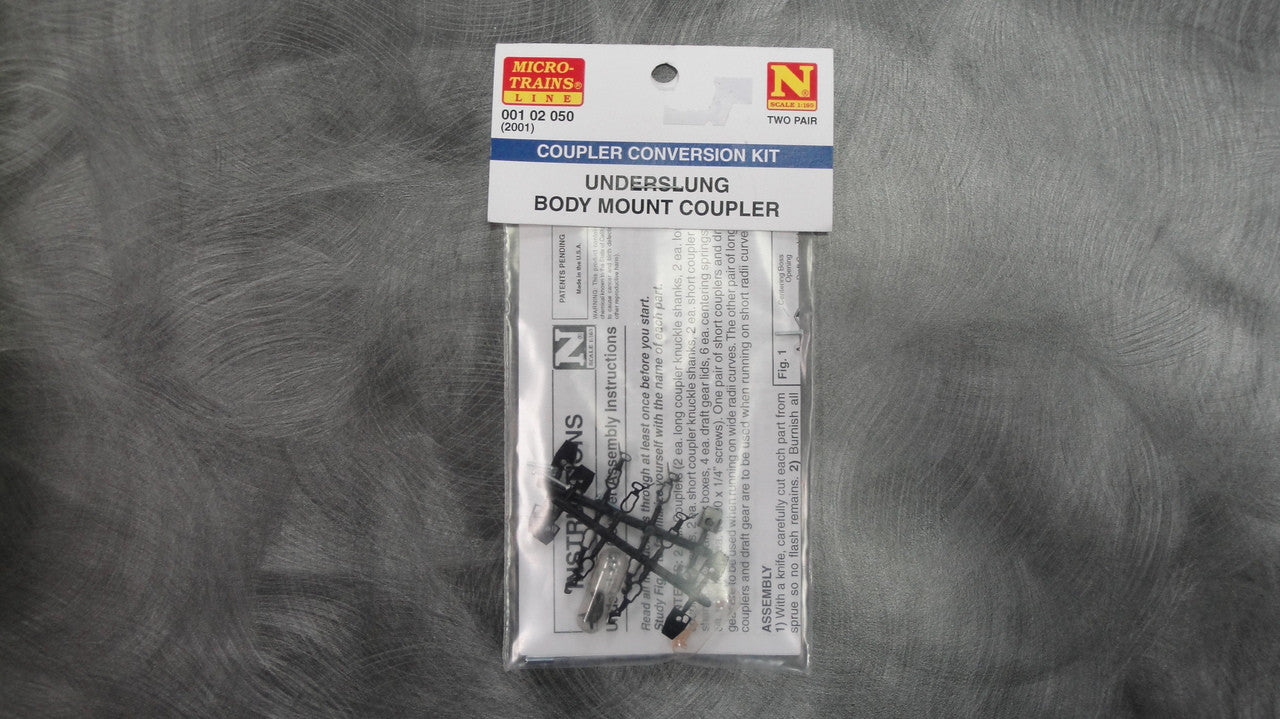 2001 Kato Underslung Body Mount Coupler by Micro Trains (001 02 050)