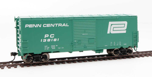 HO Scale Walthers 40' ACF Modernized Boxcar - Penn Central #138181