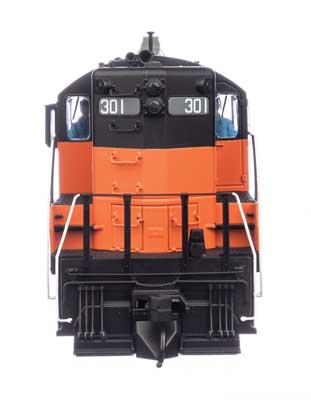 WalthersProto HO Scale EMD GP9 MILW #301 in Orange, Black & White with DCC & Sound