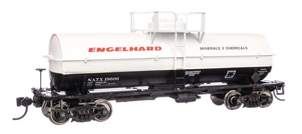 Walthers HO Scale 36' 10,000-Gallon Insulated Engelhard Tank Car #19606