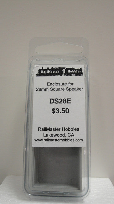 HO Scale Rail Master & Speaker Enclosure RMT - DS28E for DHB28