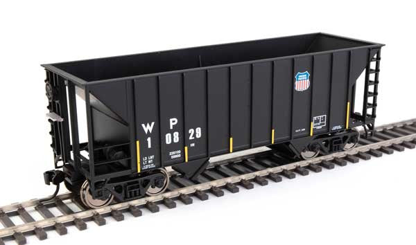 Walthers 910-56628 HO Scale 34-Foot 100-Ton 2-Bay Hopper Model for Union Pacific UP WP #10829