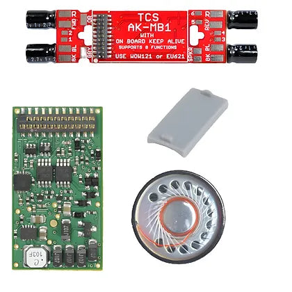 1666 TCS HO Scale Train Control Systems IB - MB3 - NC Motherboard WOWKit