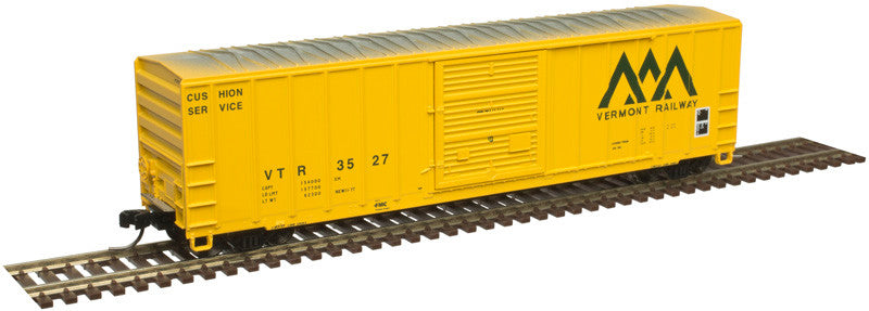 ATLAS 50005584 FMC 5077 Single-Door Boxcar Model for Vermont Railway #3501 in N Scale - Ideal Collectible for Model Train Enthusiasts