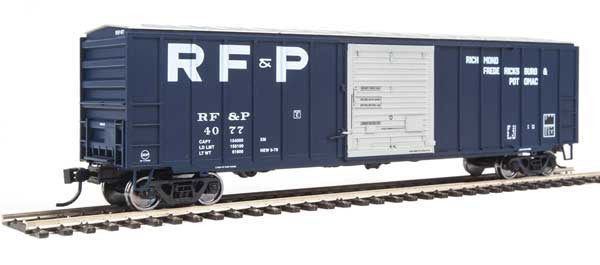 HO Scale Walthers 910-1838 50' ACF Exterior Post Boxcar - RF&P #4077