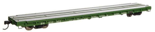 Walthers 910 - 5389 HO Scale 60' PS Flatcar BN Burlington Northern #630830