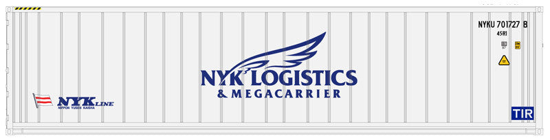 N Scale ATLAS 50005355 NYK Logistics 40' Refrigerated Containers (3-Pack) Set #1