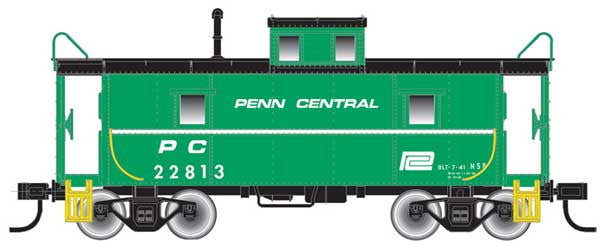 ATLAS HO Scale Cupola Caboose Model - Penn Central PC #22866, Part Number 150 - 20004977