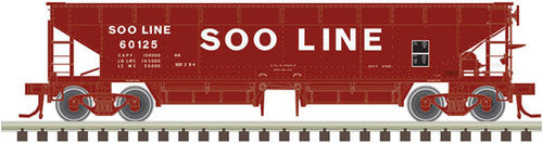 Atlas 70-Ton Hart Ballast Car - Soo Line #60103 in HO Scale