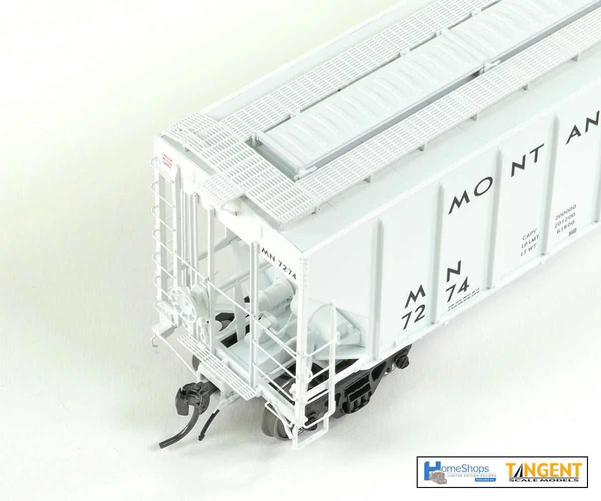 HomeShops HO Scale Tangent PS - 4427 MN - Montana Northland #7274 Covered Hopper Car