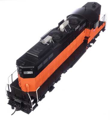 WalthersProto HO Scale EMD GP9 MILW #301 in Orange, Black & White with DCC & Sound