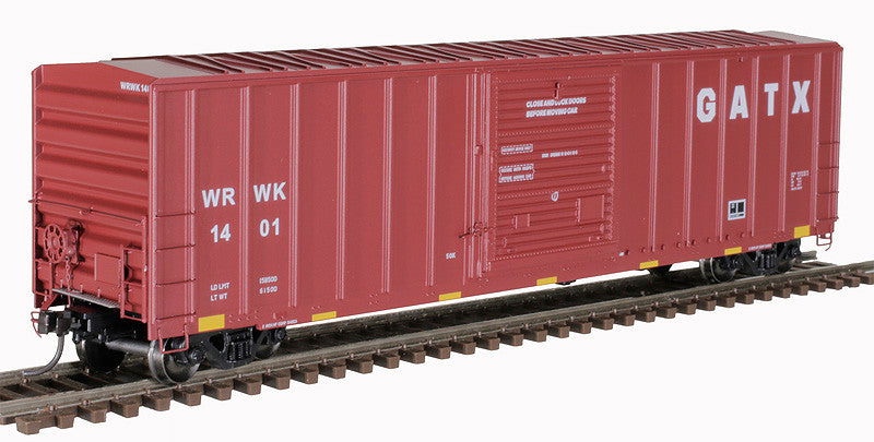 HO Scale Atlas 20006213 FMC 50' SD Boxcar GATX WRWK #1405 in Red & White