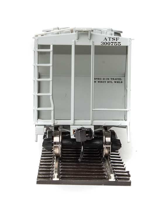 ATSF - Santa Fe #300755 HO Scale 50' 3 - Bay Covered Hopper by Walthers Mainline