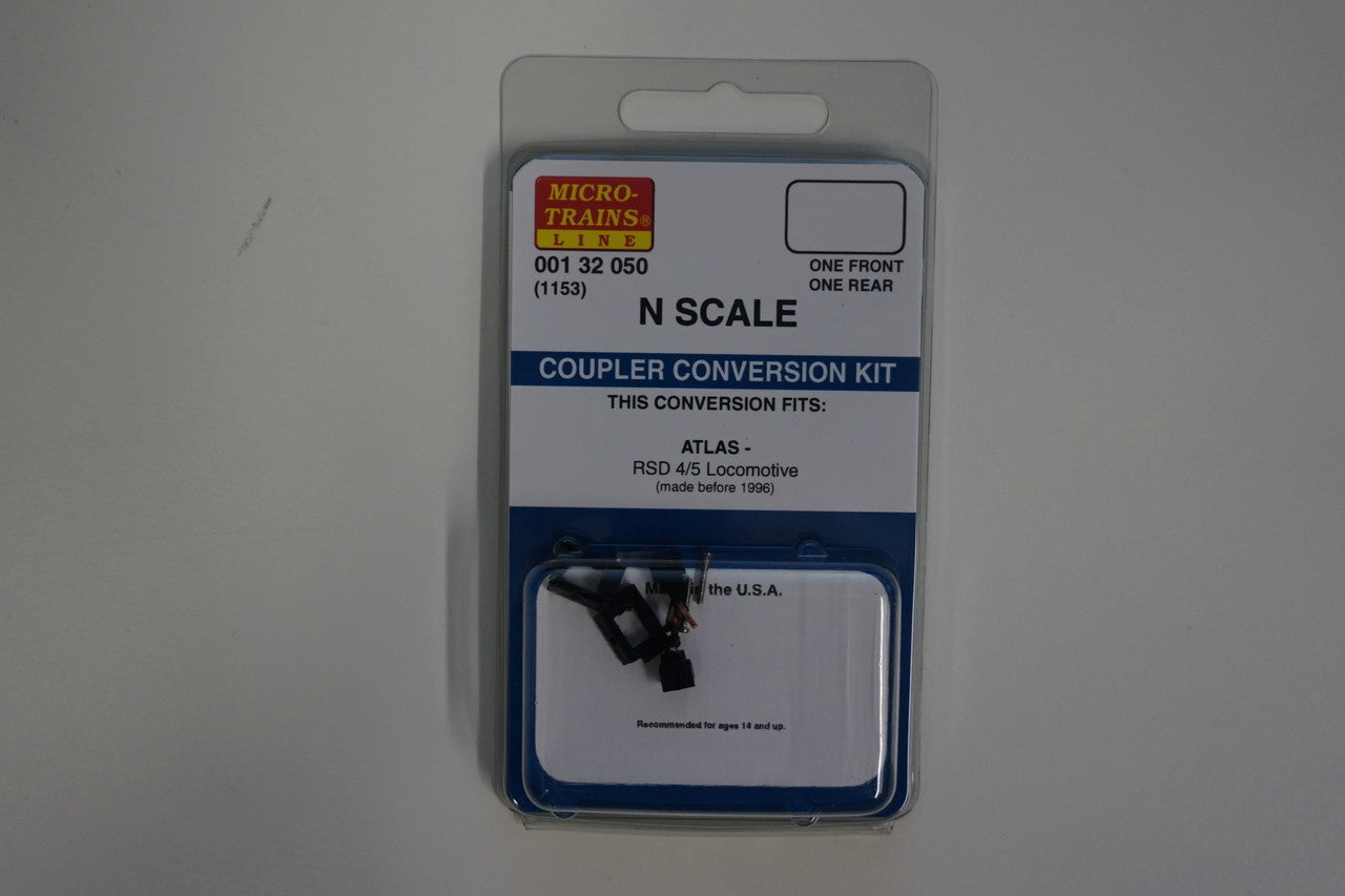 N Scale 00132050 Micro Trains Front & Rear Coupler Conversion Kit