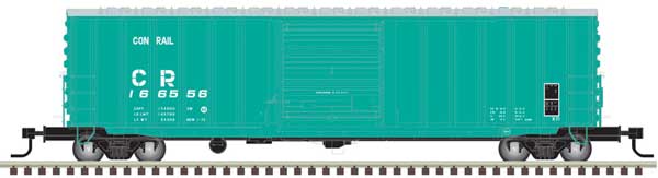 Atlas HO Scale Precision-Designed 50' Rib-Side Boxcar Conrail #167956