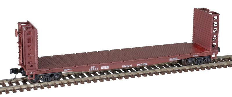 Atlas N Scale 48' GSI - GSC Bulkhead Flatcar UP Union Pacific #15624