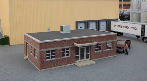 Walthers HO Scale 933 - 4136 Modern Chemical Distributor Model from Cornerstone(R) for Model Railroads