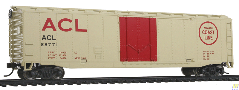 1400 HO Scale Trainline ACL Boxcar WAL - 931 - 1400, Ready to Roll