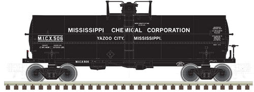 Atlas 11,000 Gallon N Scale Tank Car - Mississippi Chemical #501 Part #150 - 50004738