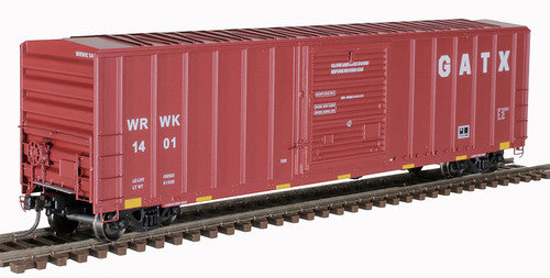 HO Scale Atlas 20006213 FMC 50' SD Boxcar GATX WRWK #1405 in Red & White
