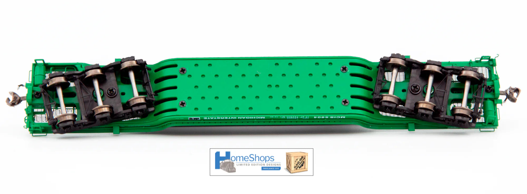 HomeShops HO Scale GSC Depressed Center Flat Car - MCIS Michigan Interstate #5904