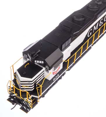Walthers Proto HO Scale GP35 GM&O Gulf, Mobile & Ohio #625 with DCC & Sound