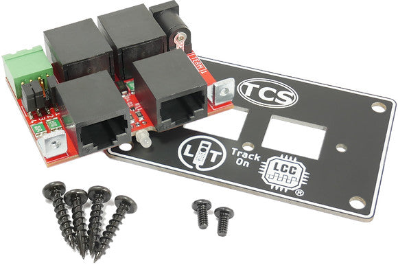 TCS LT-50 All-Scale DCC Command Station with Wired LCC Throttle