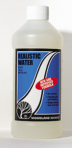 1212 Woodland Scenics Water Effects Liquid for Model Scenery, 8oz (All Scales), Part # 785-1212