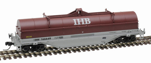 Atlas N Scale Model 50004881 42-Foot Coil Steel Car for Indiana Harbor Belt #166601 (Formerly NS, Red and Gray Color Scheme)