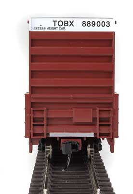 Walthers HO Scale 60-Feet High Cube Plate F Boxcar Model for TTX - TBOX #889003 in Limited Edition