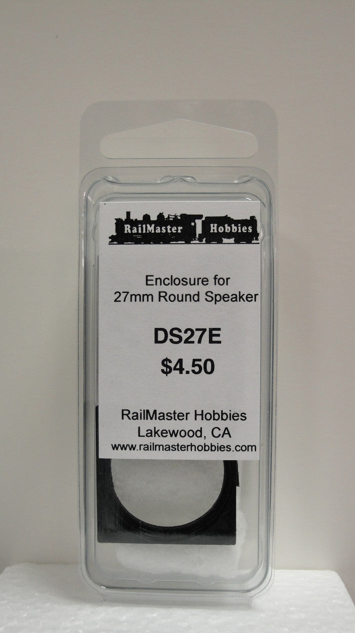 DS27E HO Scale Rail Master & Speaker Enclosure for DHB27 - Part # RMT - DS27E