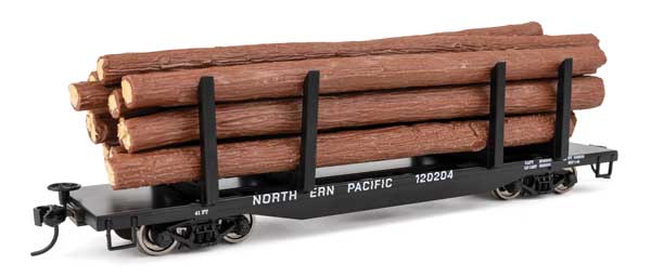 Walthers HO Scale 45' Logging Flatcar - NP Northern Pacific #120634 Limited Edition