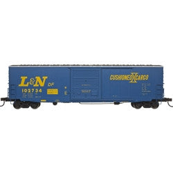 20004751 Atlas HO Scale Model Train 50 Feet 6 Inches Precision Design Louisville & Nashville #102734 Boxcar, Part # 150 - 20004751