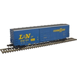 20004751 Atlas HO Scale Model Train 50 Feet 6 Inches Precision Design Louisville & Nashville #102734 Boxcar, Part # 150 - 20004751
