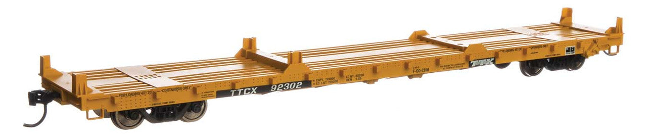 Walthers HO Scale 60' PS Flatcar TTCX #92315 - 910 - 5413