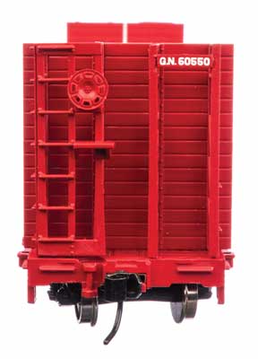 Walthers Mainline HO Scale 53' GSC Bulkhead Flatcar GN #60550