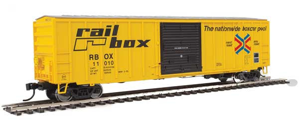 Walthers HO Scale 50' ACF Exterior Post Boxcar - Railbox #11010