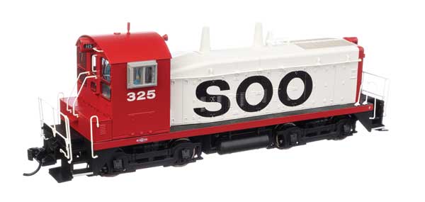 WalthersProto HO Scale EMD SW1200 Soo Line #325 with DCC & Sound