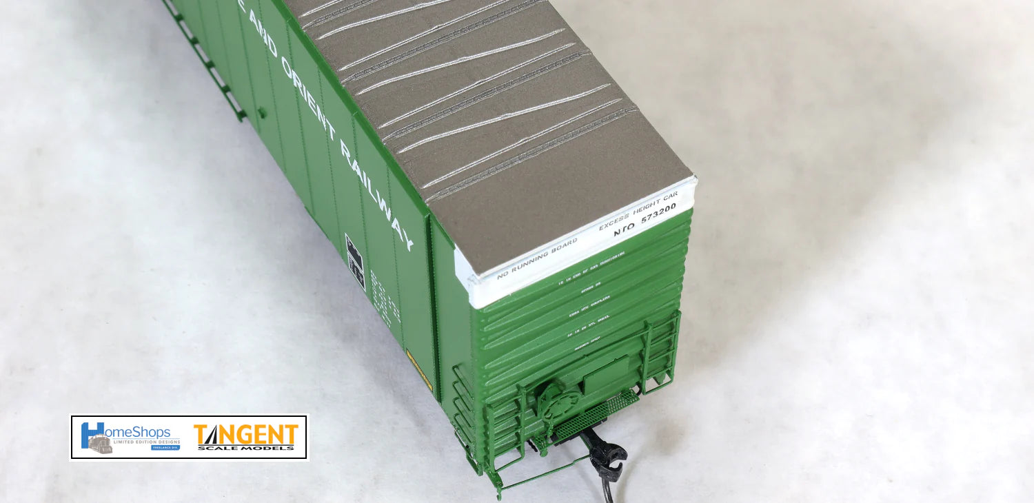 HO Scale Collectible 86' Double Plug Door Boxcar from HomeShops HFB - 006 - 001 NTO for Natchez Trace and Orient #573200