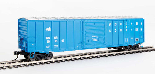 HO Scale Walthers 910-1868 50' ACF Boxcar in Blue & White with Small Goose Logo #101567