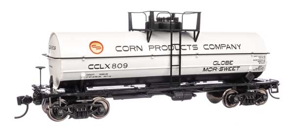 Walthers HO Scale 36' 10,000-Gallon Insulated Tank Car Corn Products CCLX #809