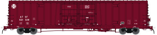 Atlas HO Scale 20004941 BX-166 Boxcar Model - Santa Fe ATSF 24-Feet LOGO #3 #621389 for Model Train Enthusiasts