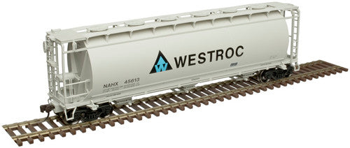 HO Scale Atlas 20005773 ACF 3 Bay Covered Hopper NAHX - Westroc #45779