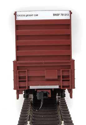 HO Scale Walthers 910-2985 60' High Cube Plate F Boxcar BNSF #761313 Limited Edition