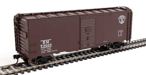Walthers 910 - 2725 HO Scale 40' AAR Limited - Edition B&M Boxcar #73010