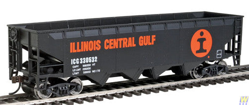 HO Scale Model Railway TL Hopper - WAL-931-1426, Illinois Central Version