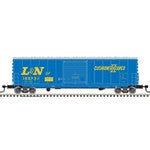 Atlas N Scale 50 Feet 6 Inches Boxcar Model - L&N Louisville & Nashville #102913, Ideal for Model Train Enthusiasts